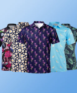 Áo thun polo nam chất lượng cao, thoáng khí