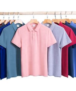 Áo thun Polo trơn chất liệu Polyester cao cấp