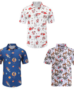 Áo thun Polo xanh dương dành cho nam, chất liệu 80% Polyester 20% Spandex