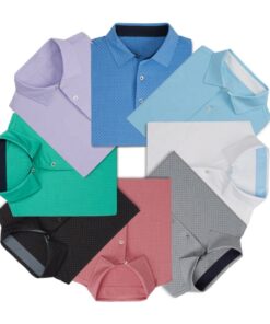 Áo thun Polo đồng phục doanh nghiệp chất lượng cao tùy chỉnh có thêu logo Quần áo chơi golf bán buôn Áo thun Polo nam